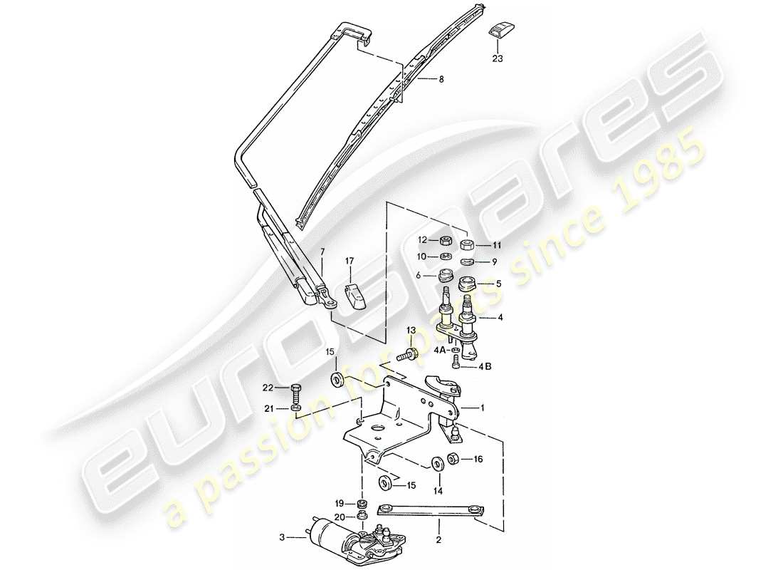 VIEW PARTS DIAGRAMS FROM THE PORSCHE 928 PARTS CATALOGUE a part diagram from the porsche 928 parts catalogue