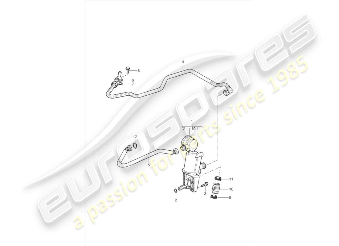 VIEW PARTS DIAGRAMS FROM THE PORSCHE BOXSTER PARTS CATALOGUE a part diagram from the porsche boxster parts catalogue