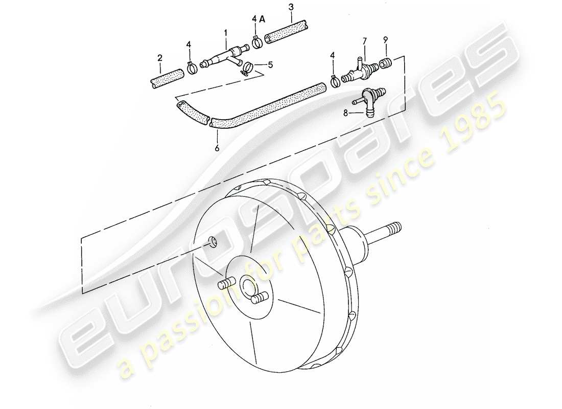 VIEW PARTS DIAGRAMS FROM THE PORSCHE 928 PARTS CATALOGUE a part diagram from the porsche 928 parts catalogue
