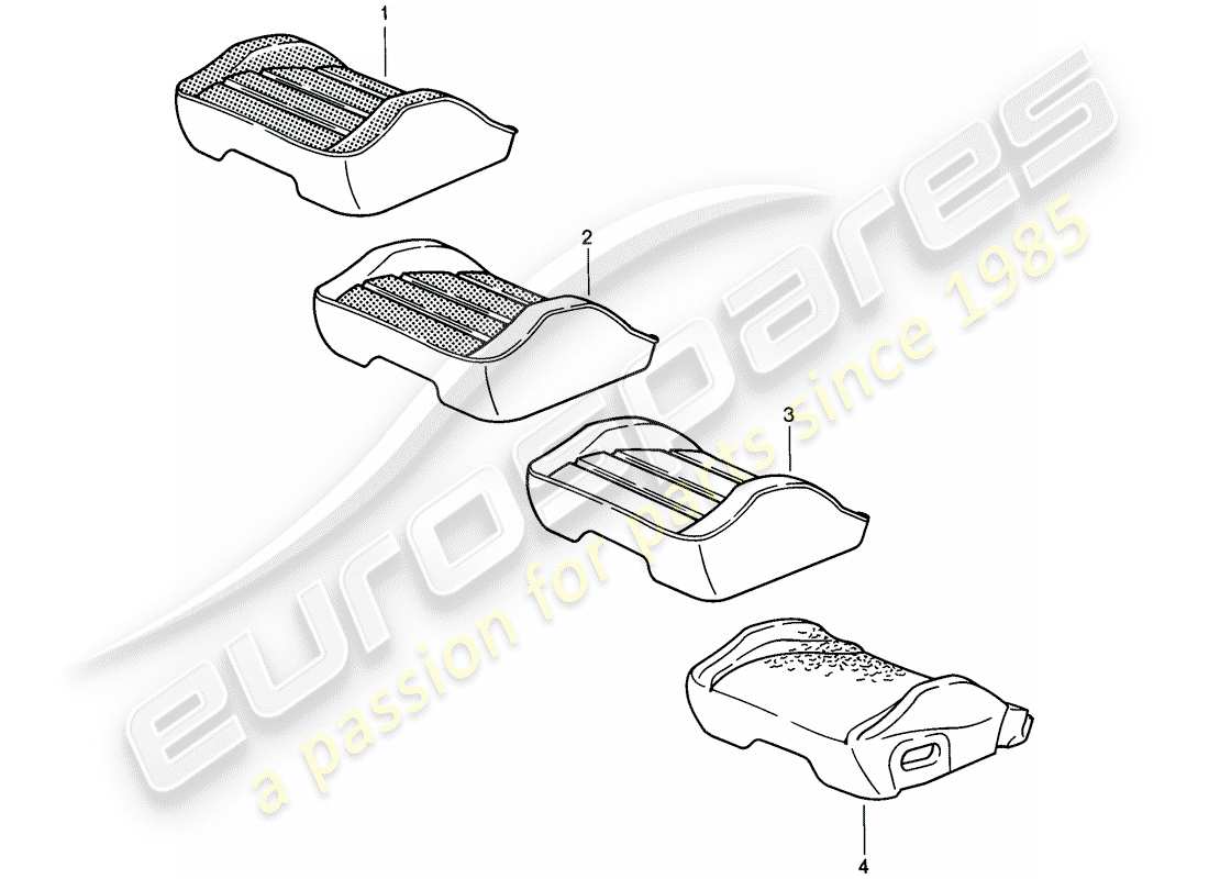 a part diagram from the porsche 1986 (911) parts catalogue