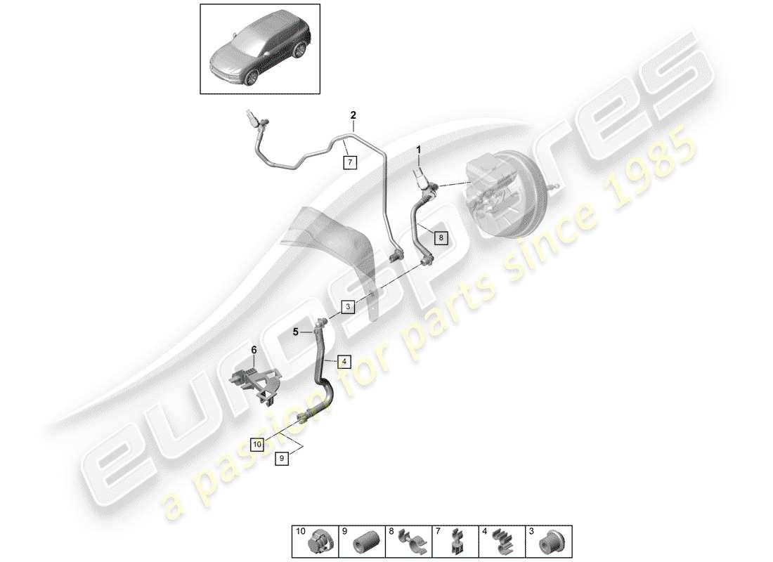 part diagram containing part number pab61193180