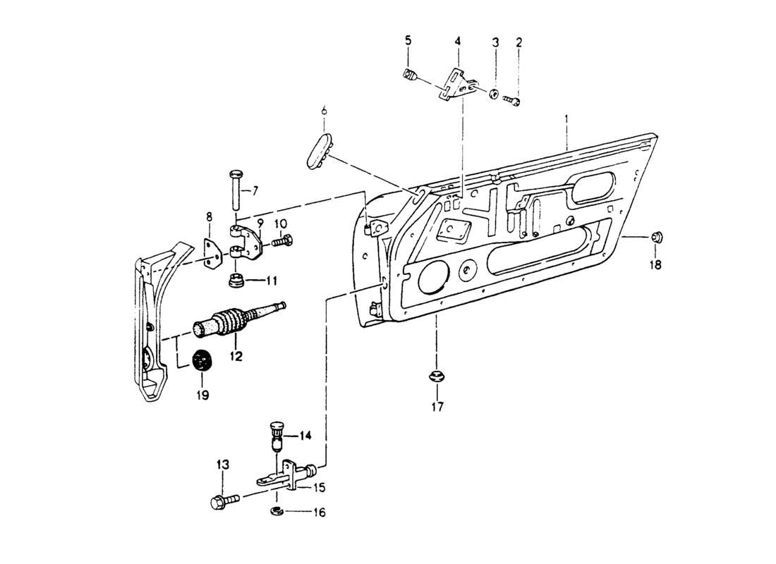 a part diagram from the porsche 964 parts catalogue
