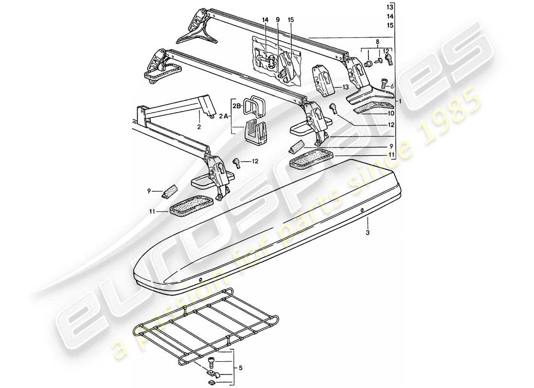 a part diagram from the porsche 1989 (944) parts catalogue