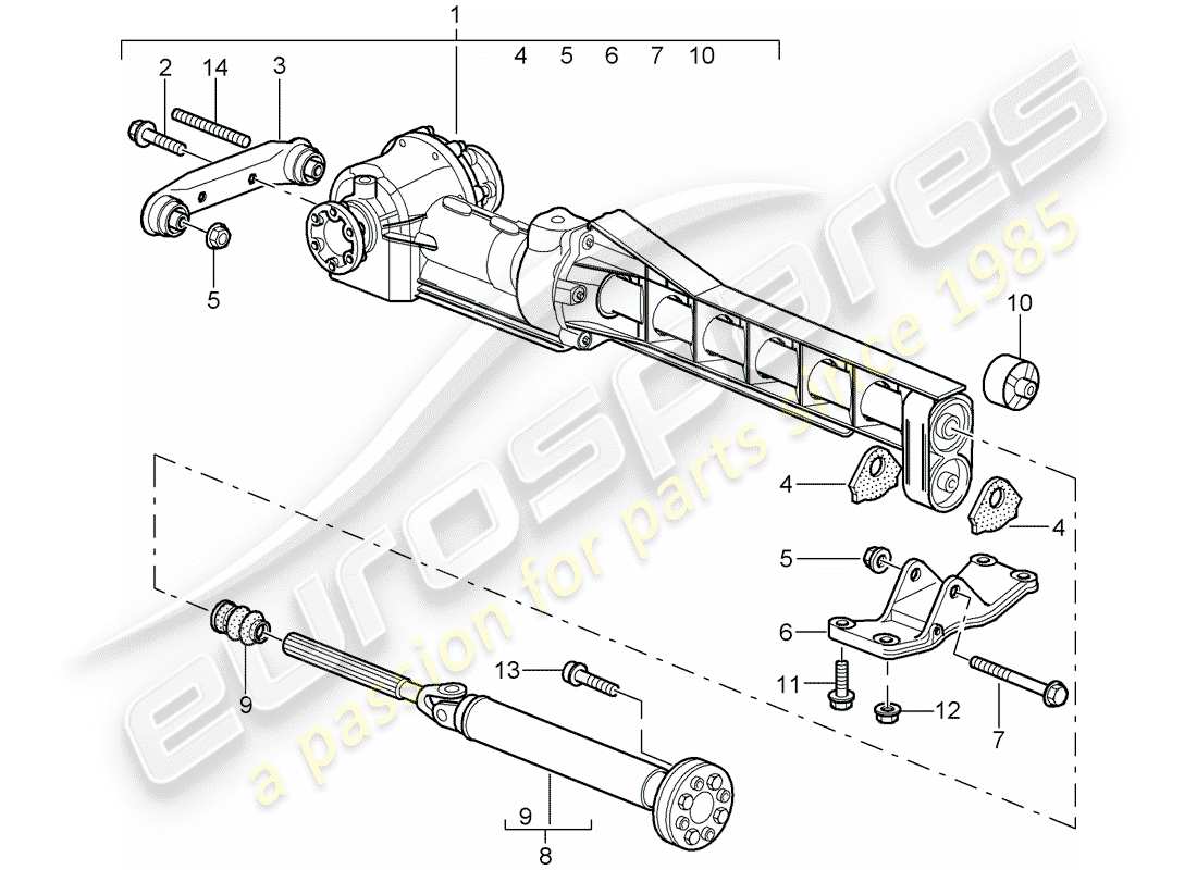 VIEW PARTS DIAGRAMS FROM THE PORSCHE 997 PARTS CATALOGUE a part diagram from the porsche 997 parts catalogue