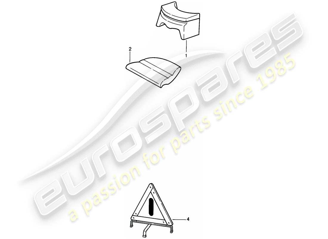 a part diagram from the porsche 1989 (911) parts catalogue