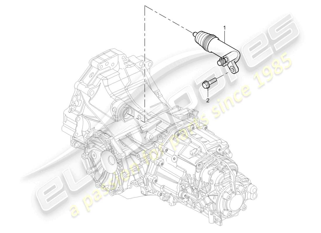 a part diagram from the porsche 2006 (987 boxster) parts catalogue