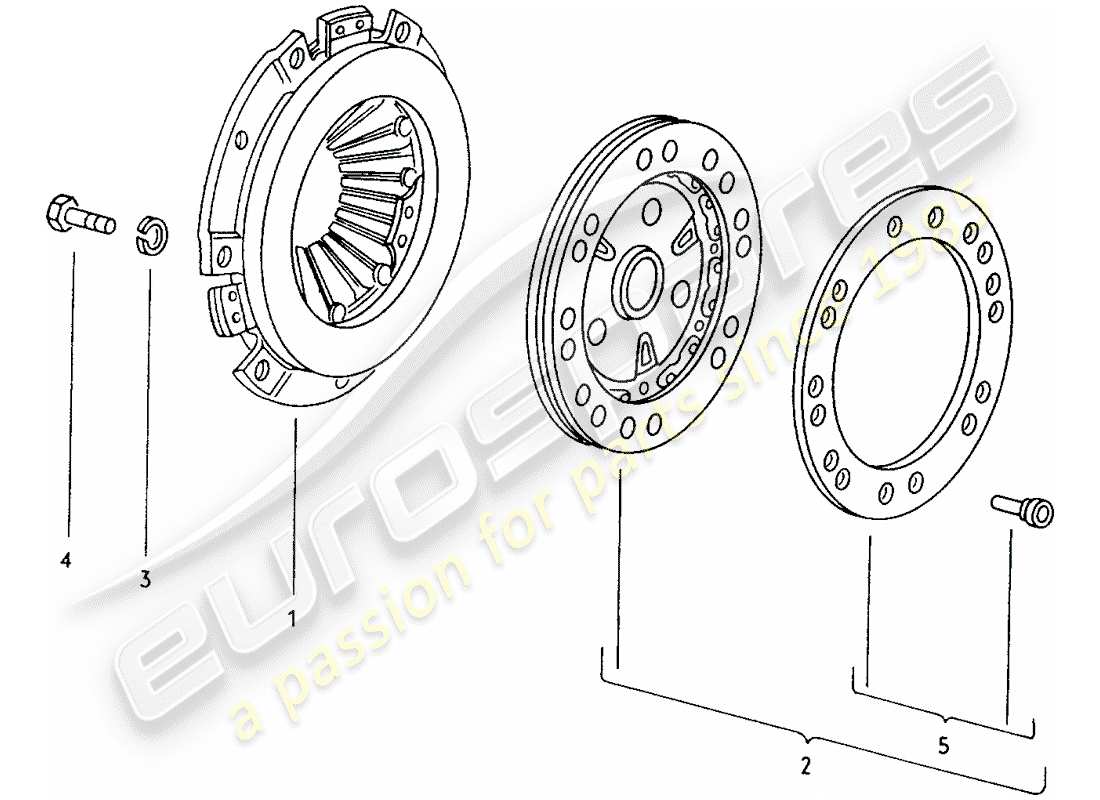 VIEW PARTS DIAGRAMS FROM THE PORSCHE 914 PARTS CATALOGUE a part diagram from the porsche 914 parts catalogue