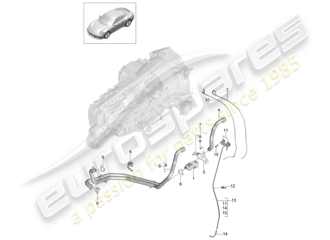 part diagram containing part number 99130707600