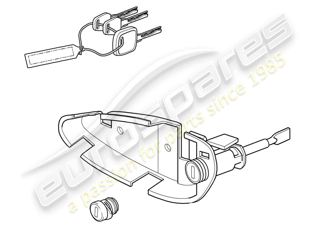 a part diagram from the porsche 2002 (986 boxster) parts catalogue