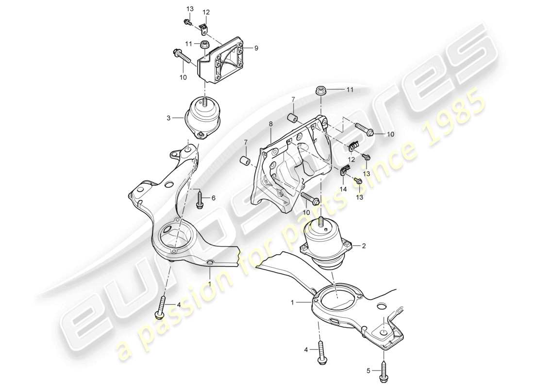 part diagram containing part number 90038501101
