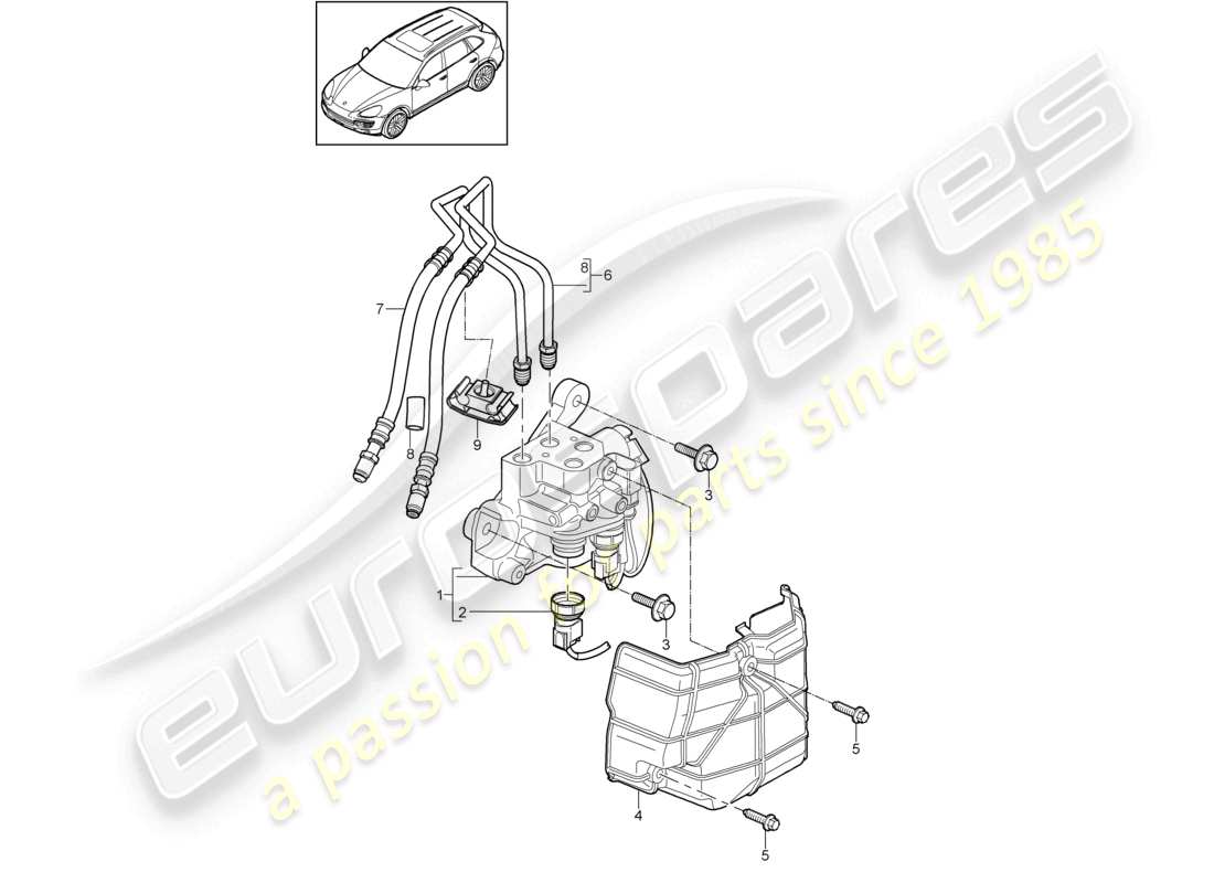 part diagram containing part number 95835904001