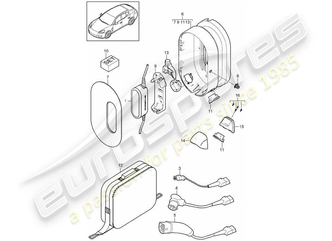 part diagram containing part number 7pp971676p