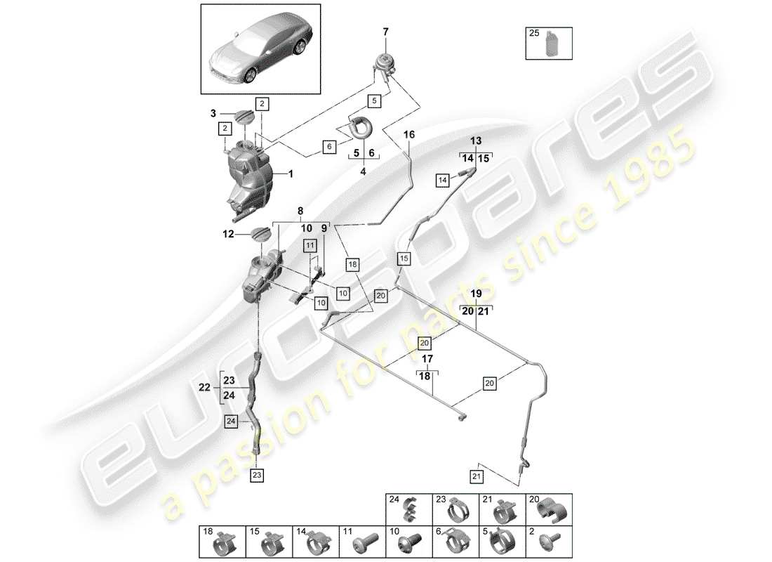 part diagram containing part number n 10442101