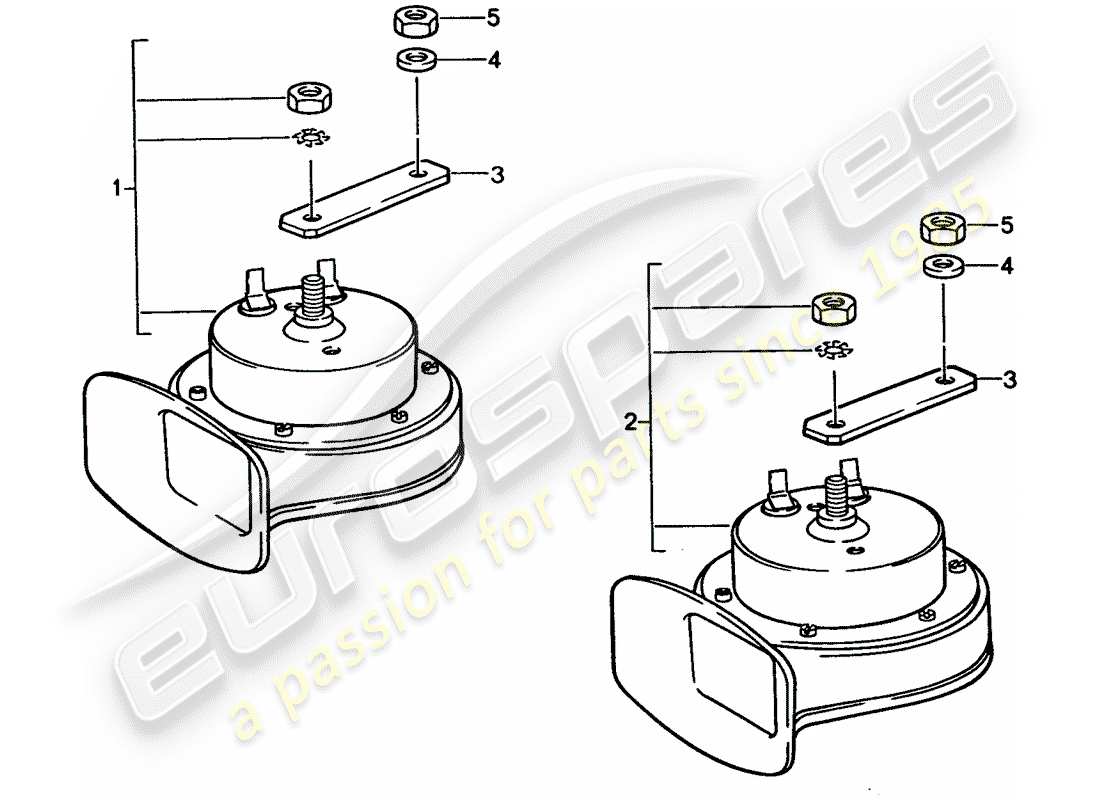 a part diagram from the porsche 1992 (928) parts catalogue