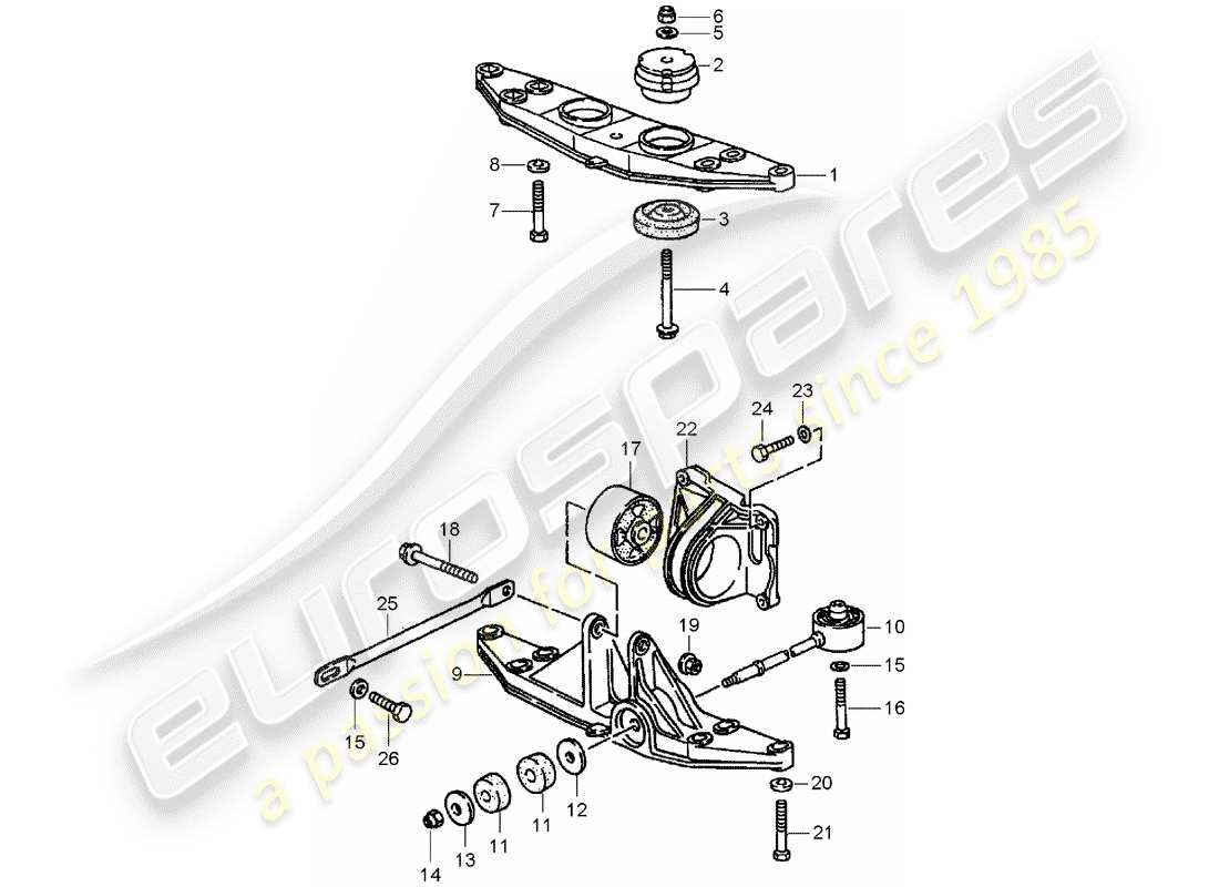 VIEW PARTS DIAGRAMS FROM THE PORSCHE 964 PARTS CATALOGUE a part diagram from the porsche 964 parts catalogue