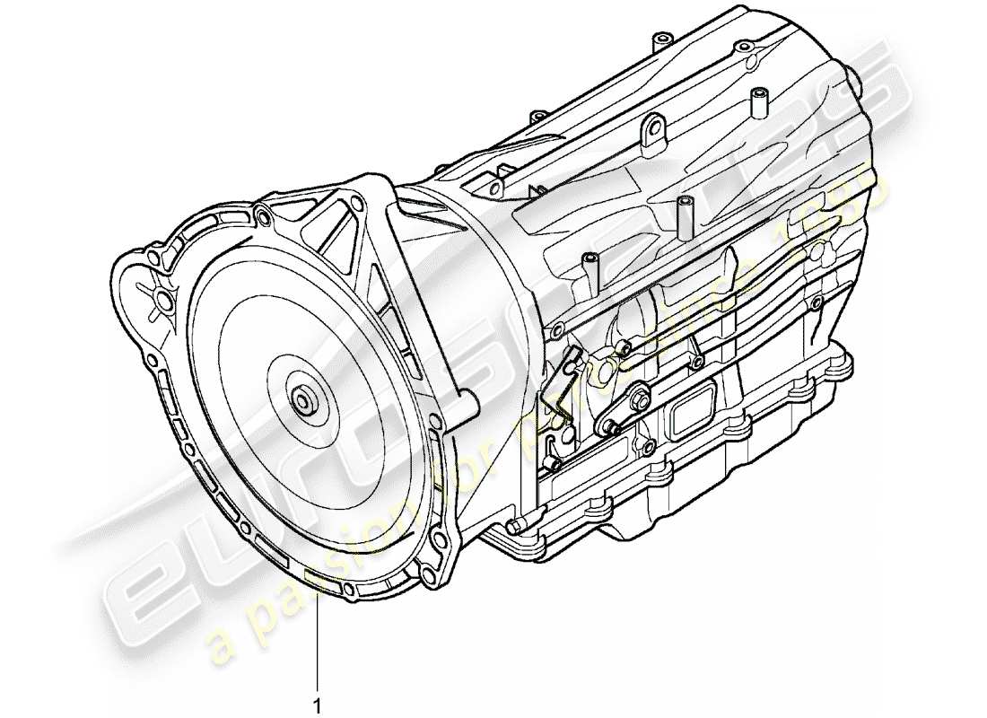 a part diagram from the porsche 1990 (refurbished and exchange catalogue) parts catalogue
