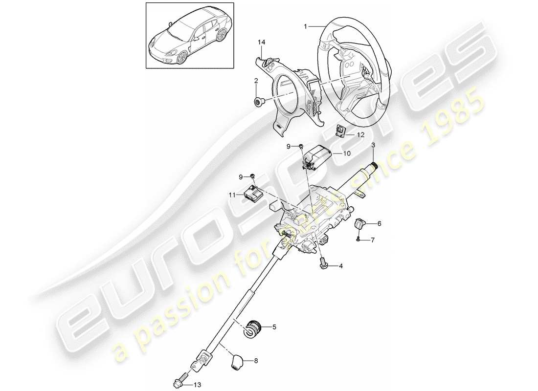 part diagram containing part number 7pp419091bb8u7