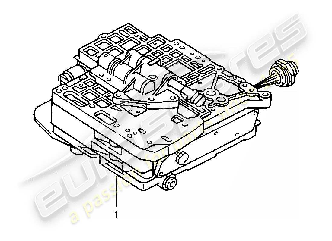 a part diagram from the porsche 1969 (refurbished and exchange catalogue) parts catalogue