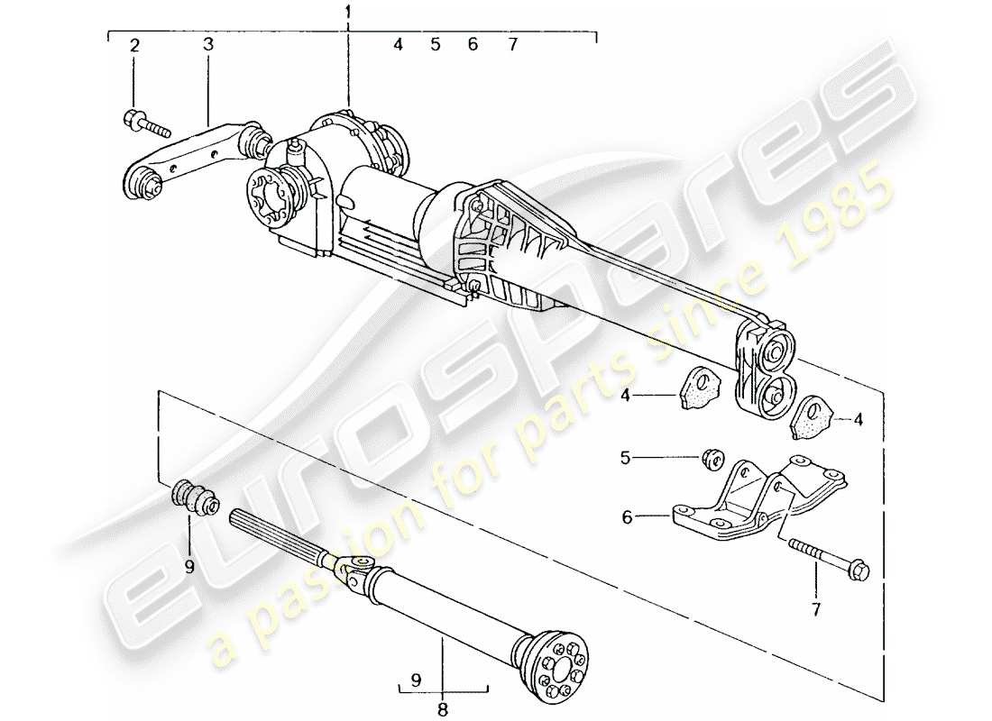VIEW PARTS DIAGRAMS FROM THE PORSCHE 996 PARTS CATALOGUE a part diagram from the porsche 996 parts catalogue