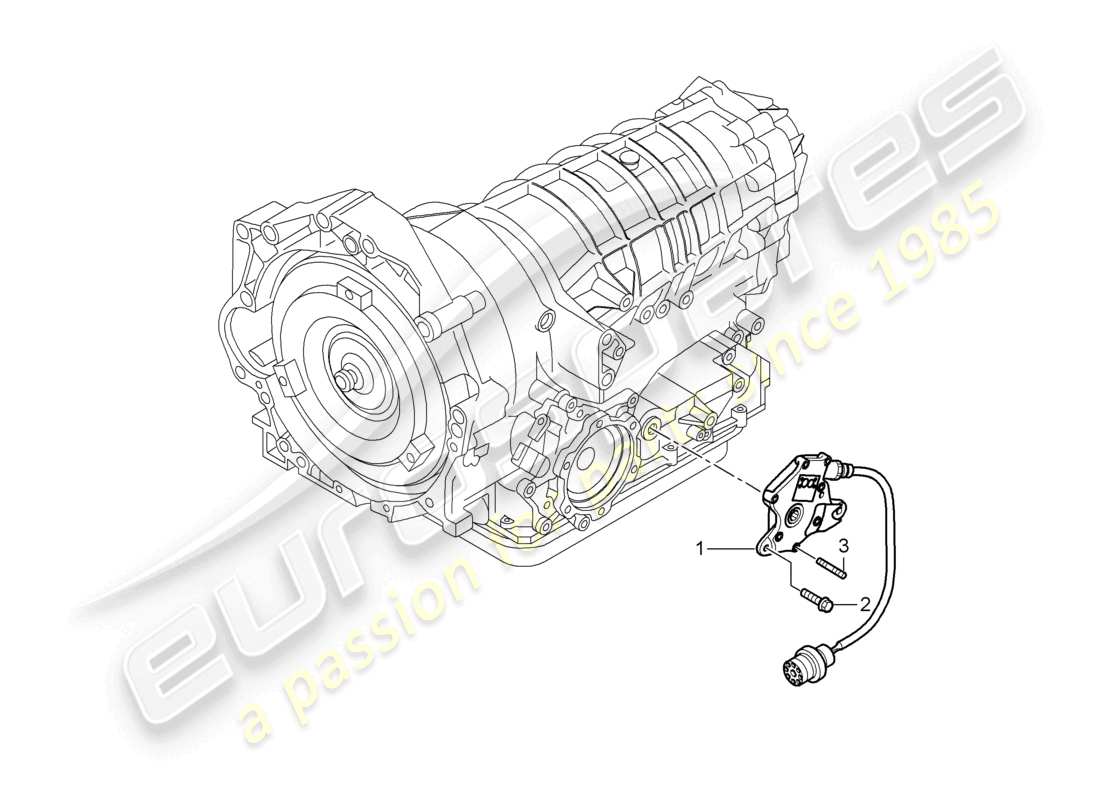 a part diagram from the porsche boxster parts catalogue