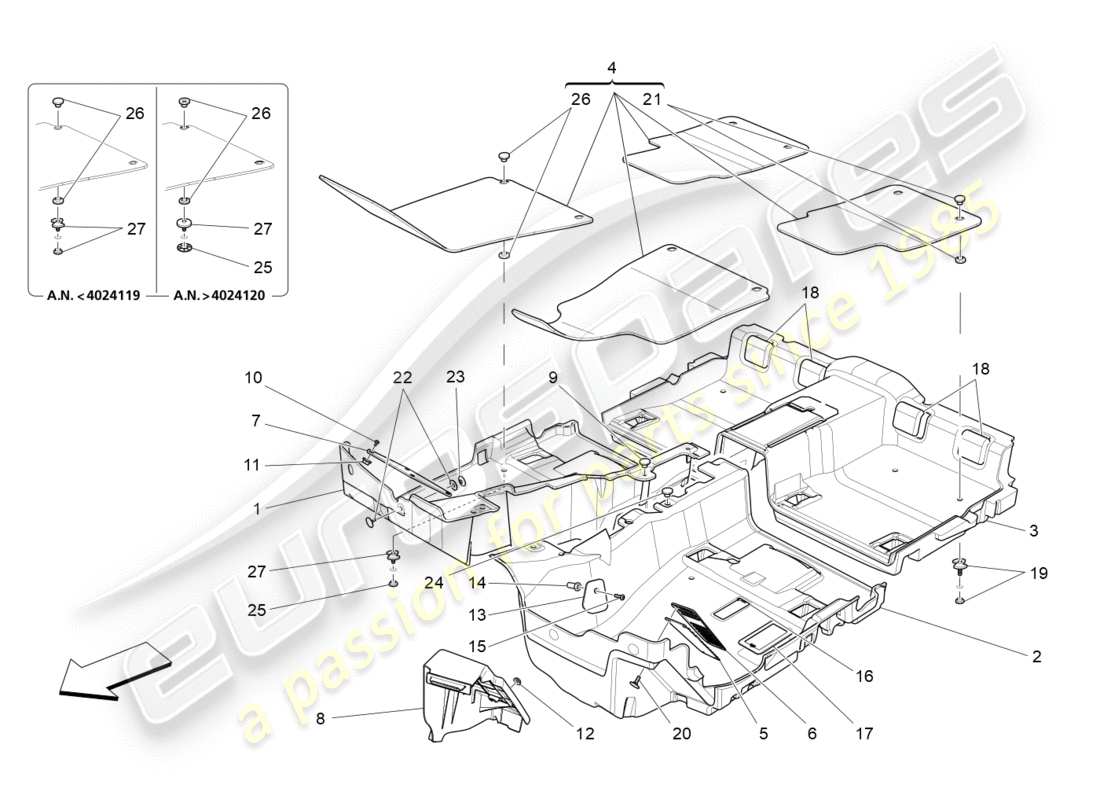 part diagram containing part number 673007691
