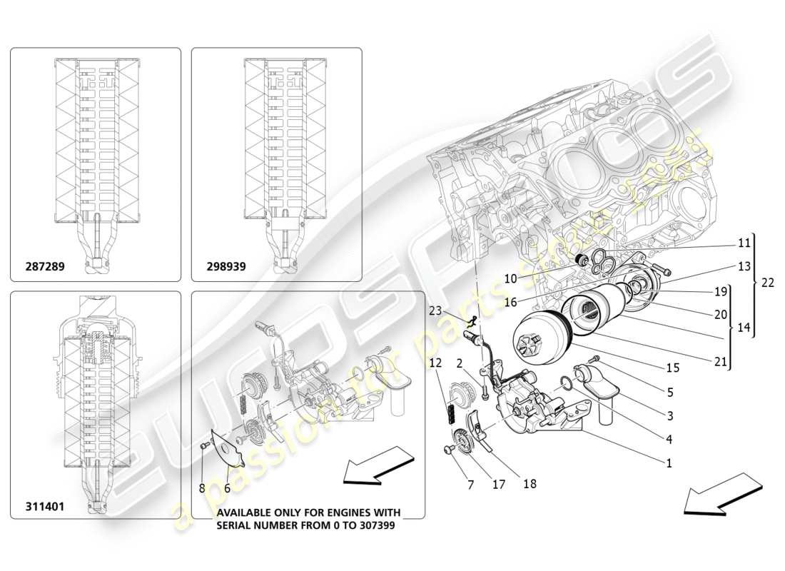 part diagram containing part number 304893