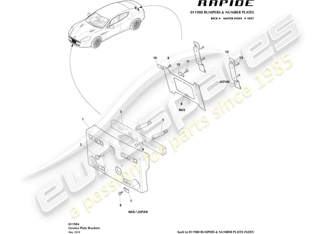 part diagram containing part number ad43-17a835-ba