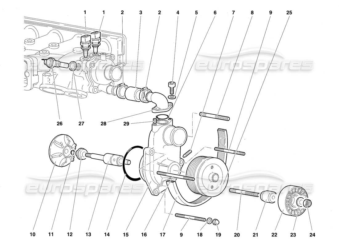 part diagram containing part number 001734675