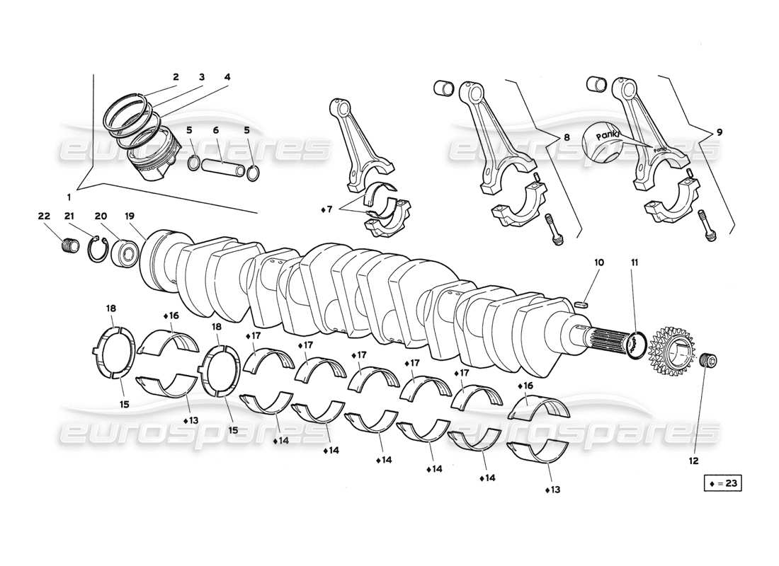 part diagram containing part number 07m107075