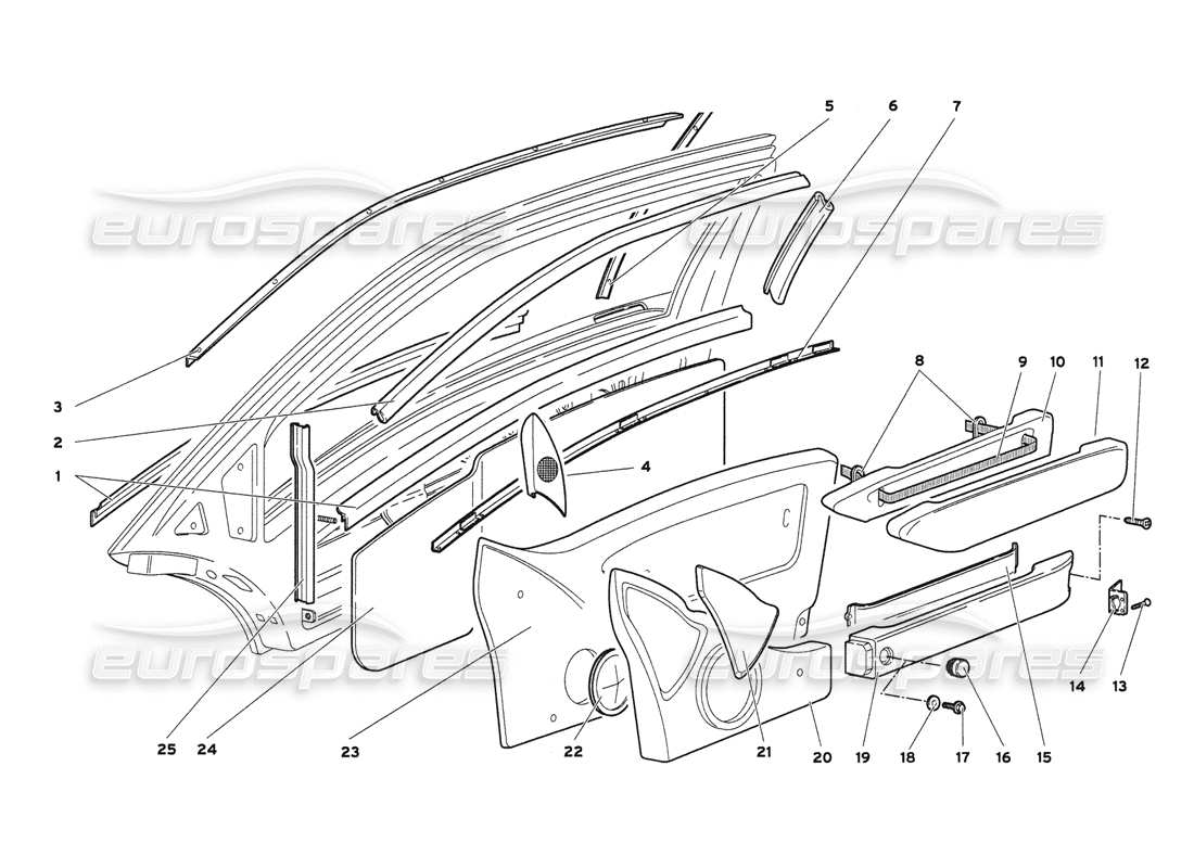part diagram containing part number 008700623