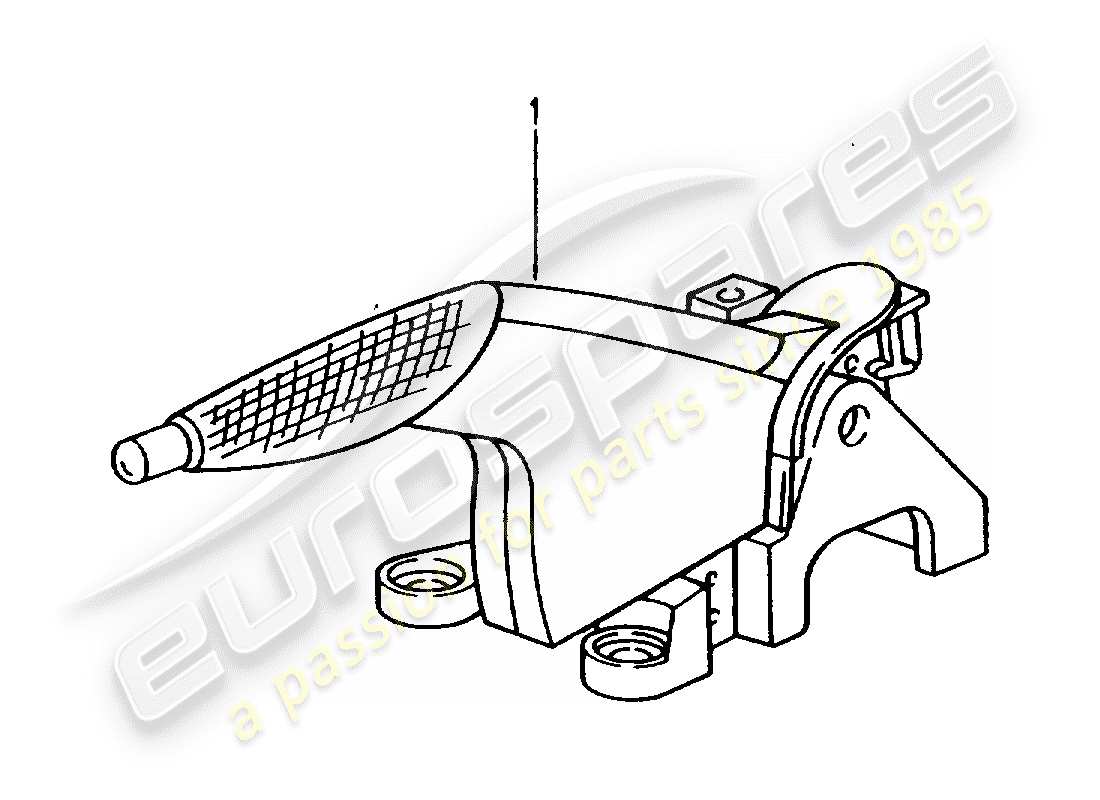porsche 1999 (tequipment) hand brake lever parts diagram