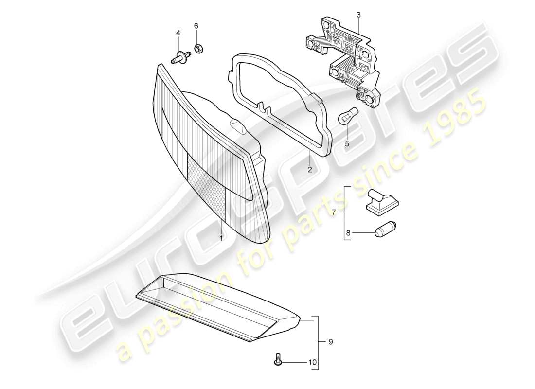 part diagram containing part number 98763144503