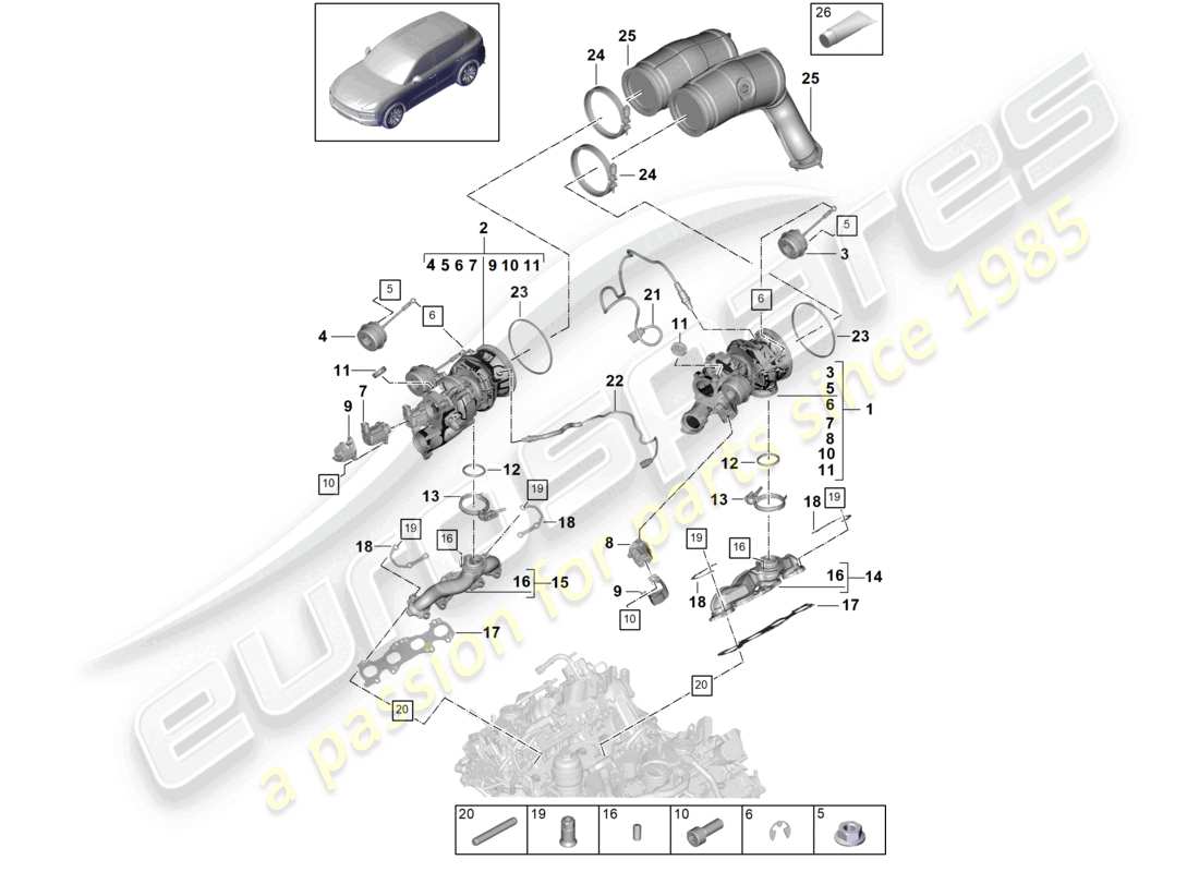 part diagram containing part number pab145326a