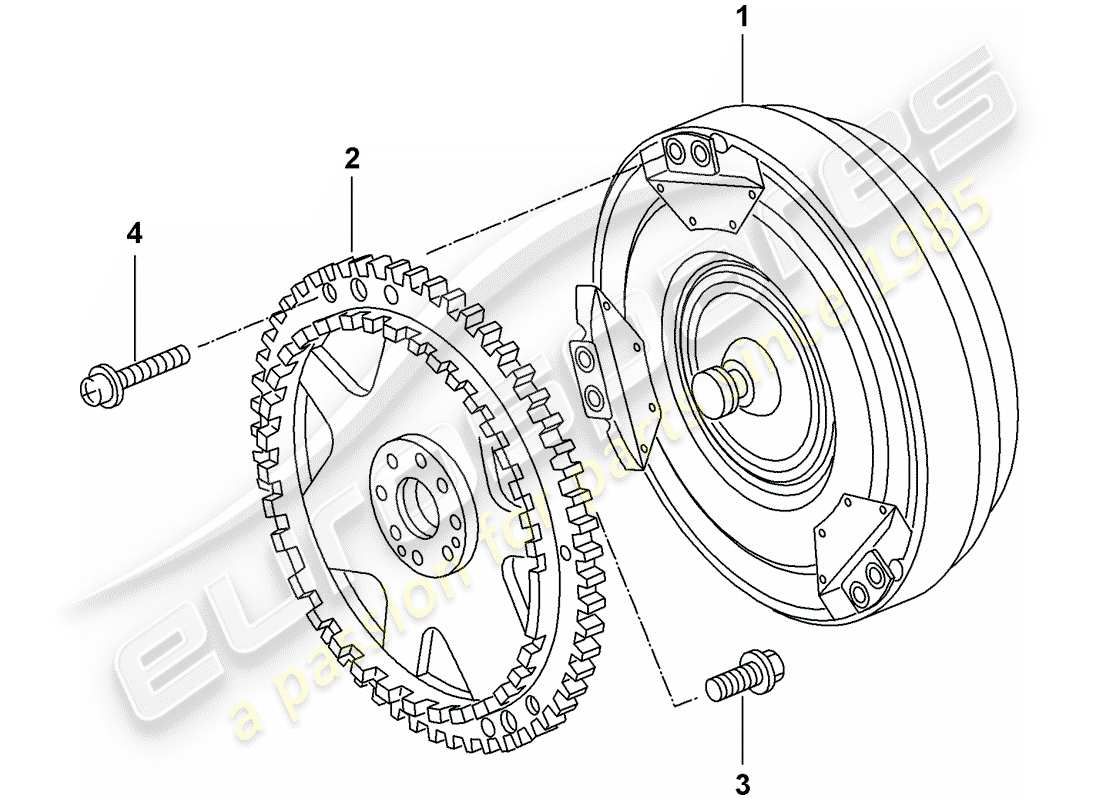 porsche 2008 (997-1) tiptronic parts diagram