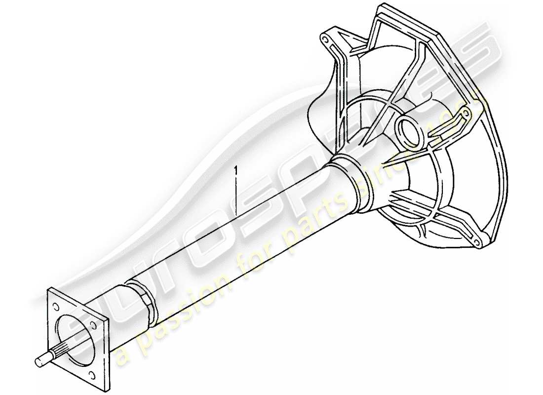 porsche replacement catalogue (2005) central tube parts diagram