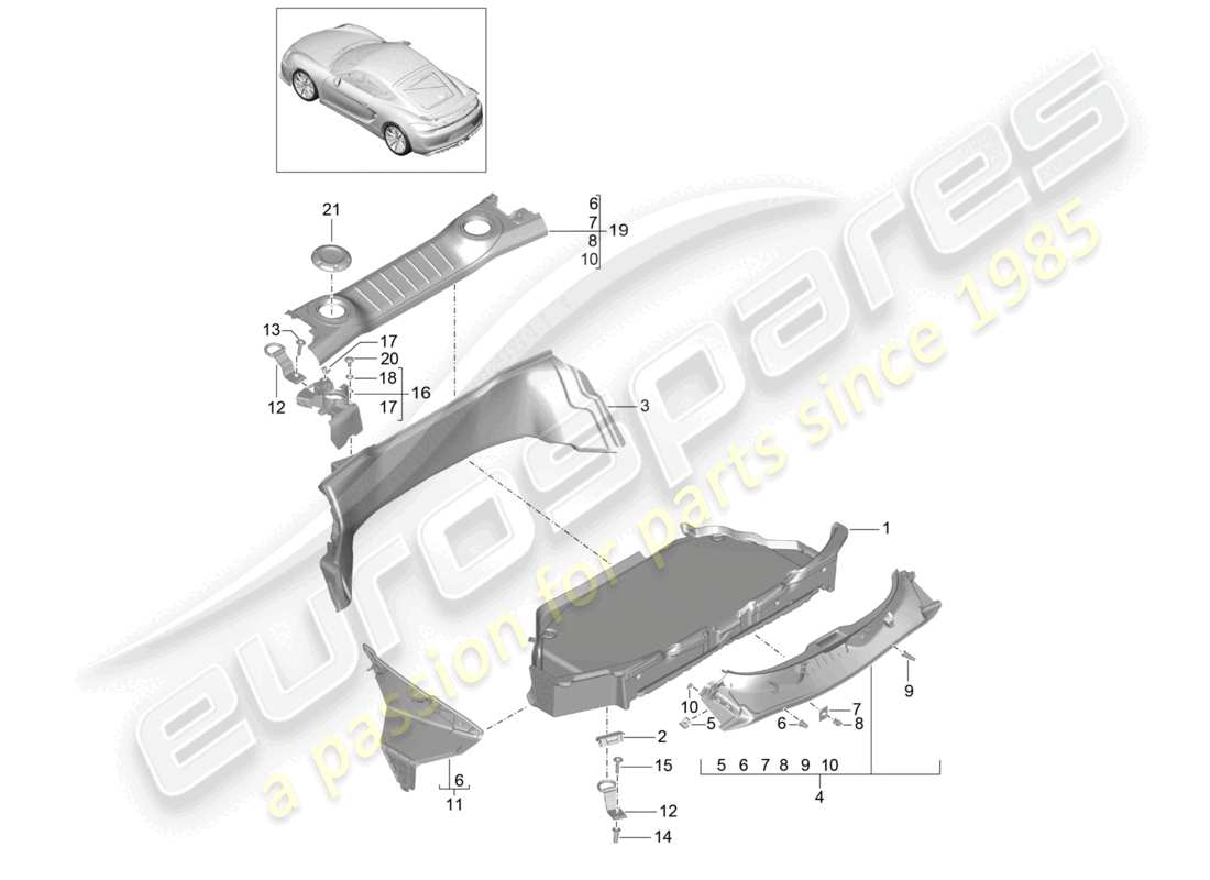 part diagram containing part number 98155105305a75