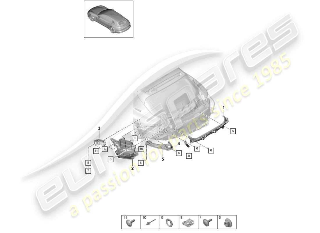 part diagram containing part number 971825199