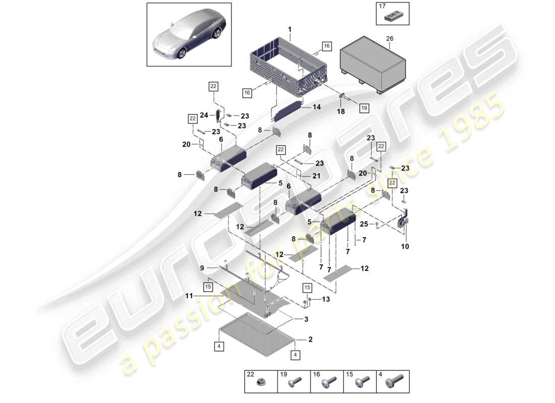 part diagram containing part number 971915309y