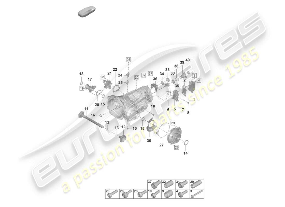 part diagram containing part number 9p1321829