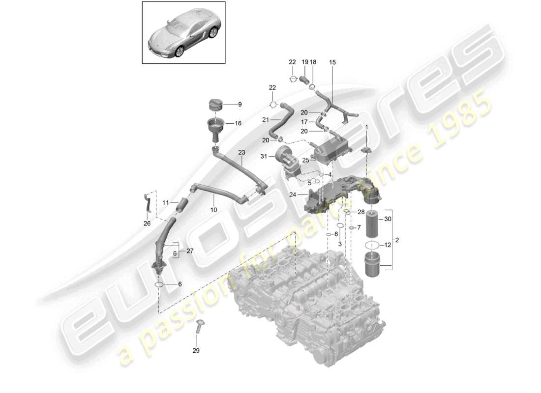 part diagram containing part number 98110726401