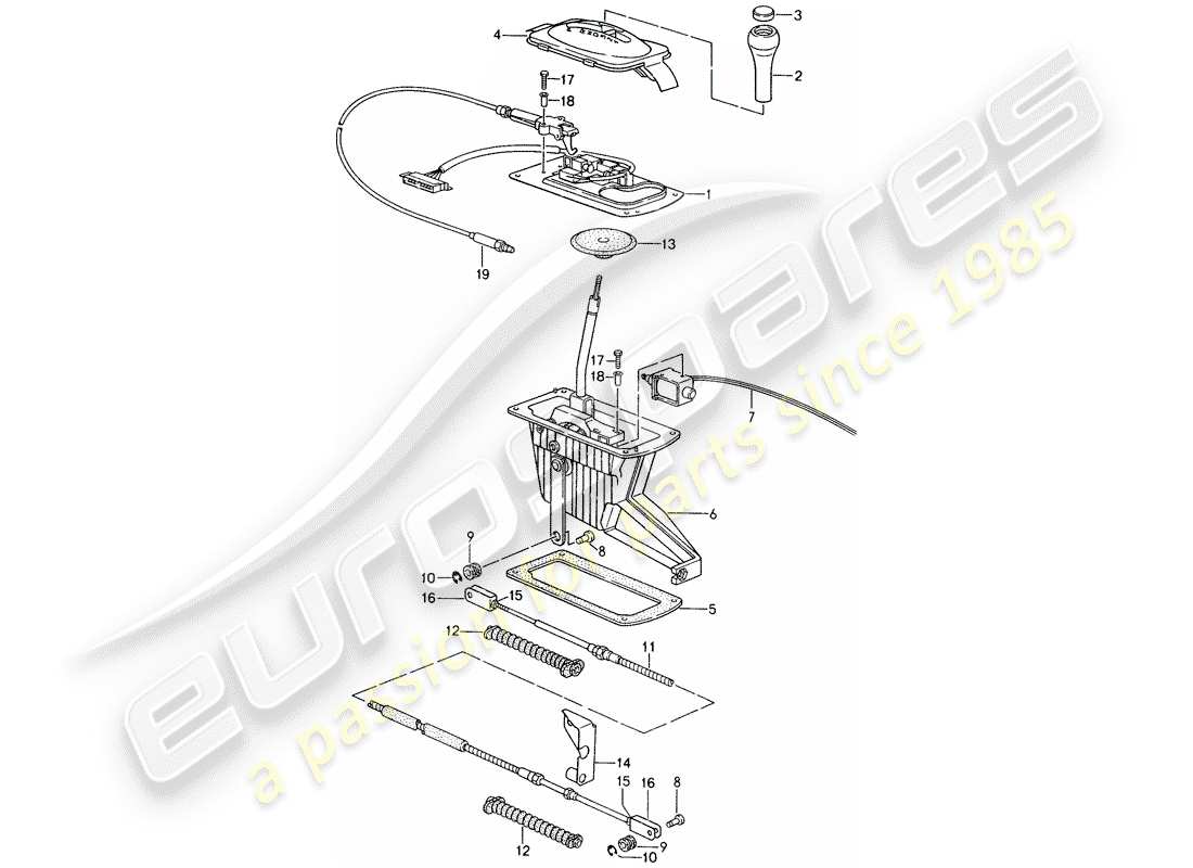 a part diagram from the porsche 1994 (993) parts catalogue