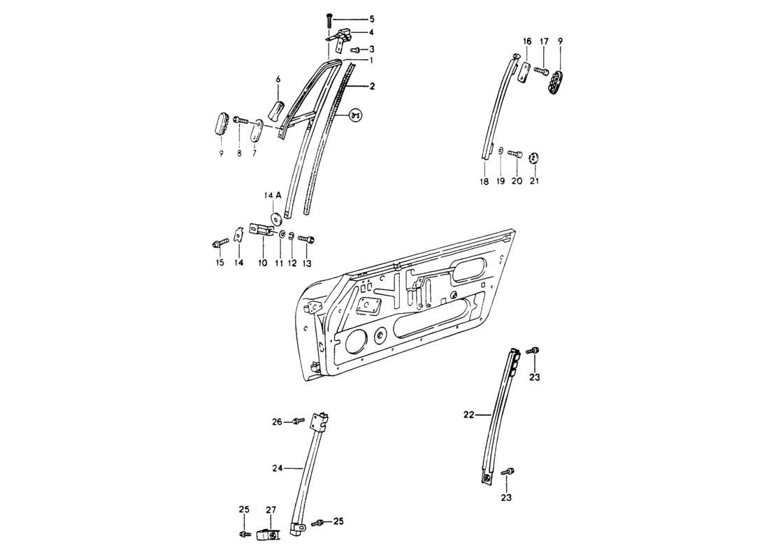 a part diagram from the porsche 964 parts catalogue