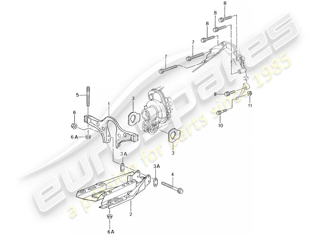 VIEW PARTS DIAGRAMS FROM THE PORSCHE 996 PARTS CATALOGUE a part diagram from the porsche 996 parts catalogue