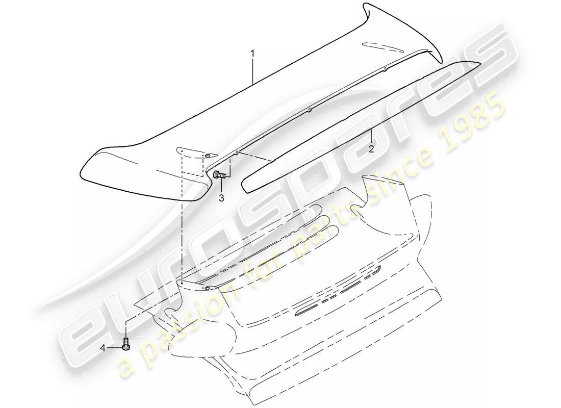 VIEW PARTS DIAGRAMS FROM THE PORSCHE 997 PARTS CATALOGUE a part diagram from the porsche 997 parts catalogue