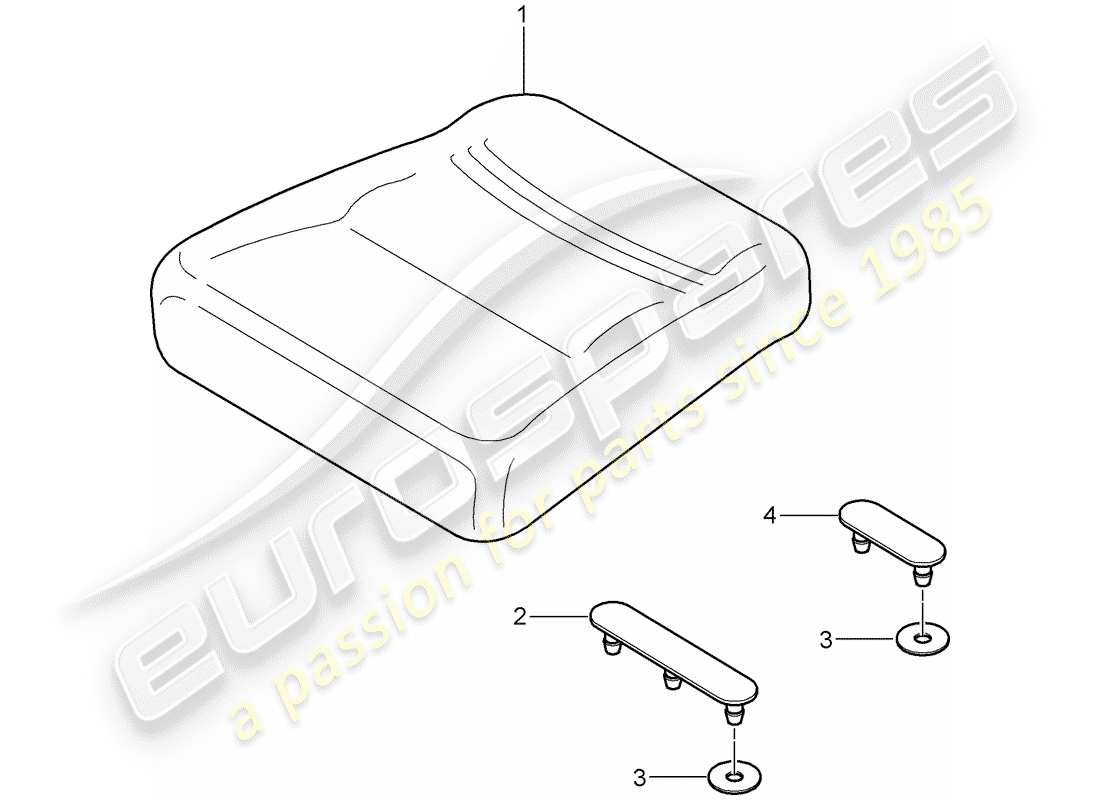 VIEW PARTS DIAGRAMS FROM THE PORSCHE 996 PARTS CATALOGUE a part diagram from the porsche 996 parts catalogue