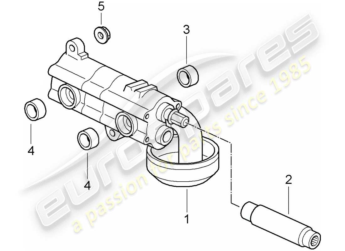 VIEW PARTS DIAGRAMS FROM THE PORSCHE 997 PARTS CATALOGUE a part diagram from the porsche 997 parts catalogue