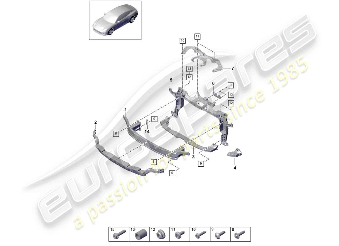 part diagram containing part number n 10725401