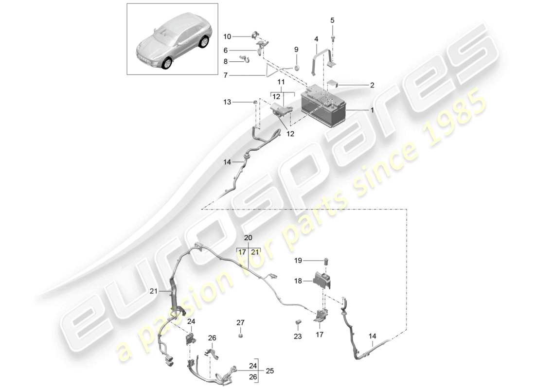 part diagram containing part number 8j0915459