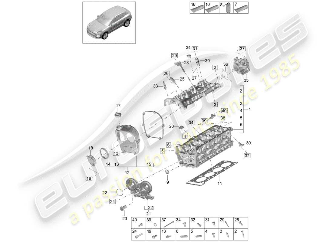 part diagram containing part number pab109257a