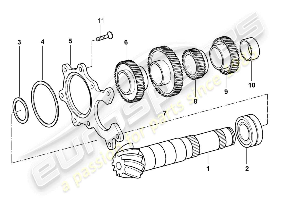 a part diagram from the porsche 2002 (986 boxster) parts catalogue